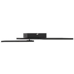 Loftlamper|Loftlamper ^ Briloner Frame LED-loftslampe, CCT, 4-lys, sort