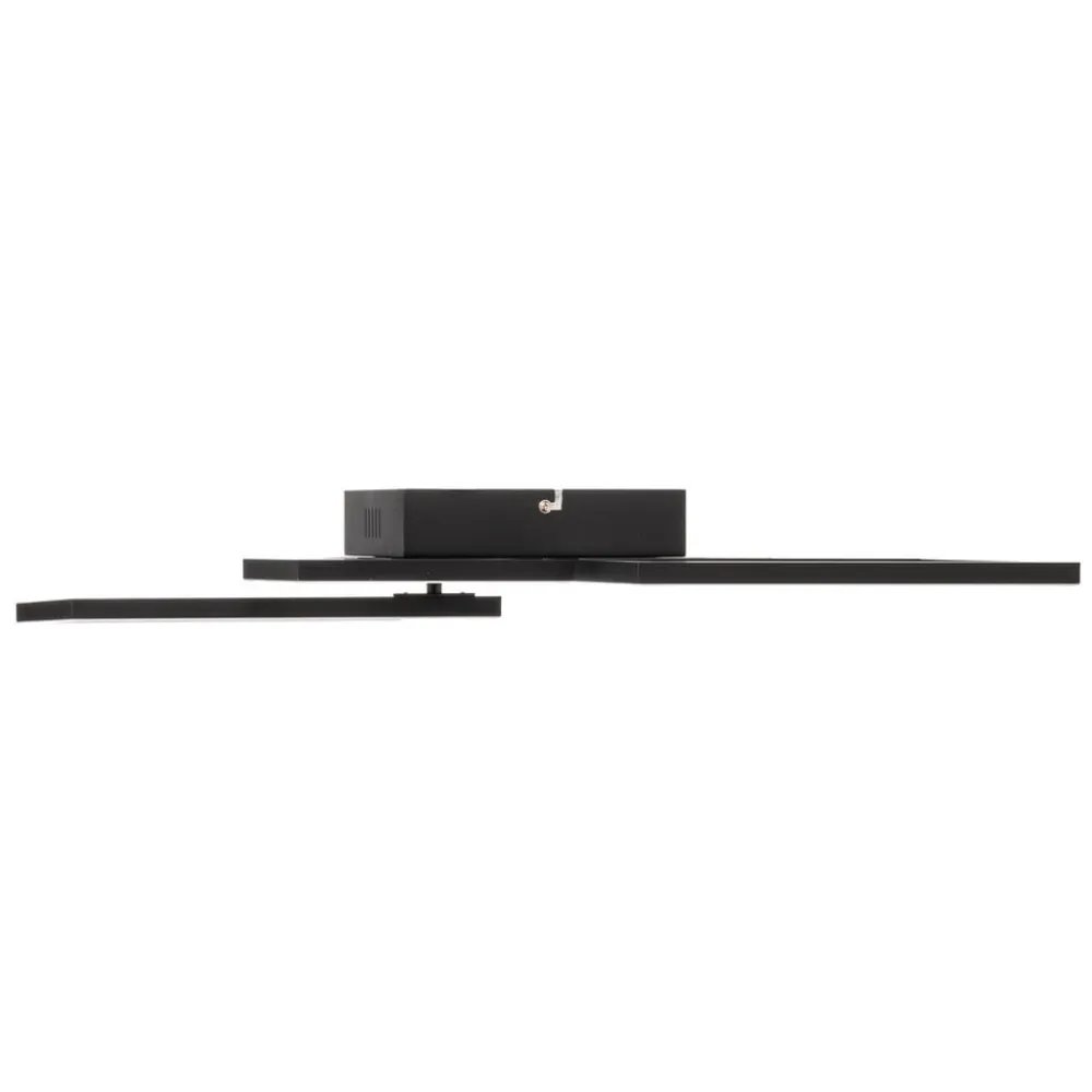 Loftlamper|Loftlamper ^ Briloner Frame LED-loftslampe, CCT, 4-lys, sort