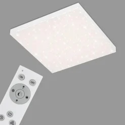 Briloner Loftlamper|Loftlamper > Frameless CCT LED-stjernehimmel, 45 x 45 cm