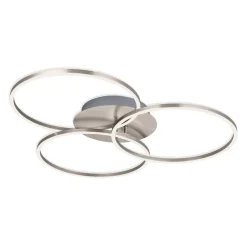 Briloner Gang|Loftlamper > Frame Ring loftlampe Switch dim nikkel 3 lyskilder