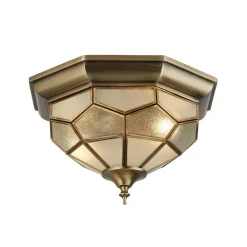 Searchlight Loftlamper > FRIDA køn loftlampe med glasindsatser