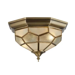 Searchlight Loftlamper > FRIDA køn loftlampe med glasindsatser
