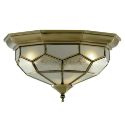 Searchlight Loftlamper > FRIDA køn loftlampe med glasindsatser