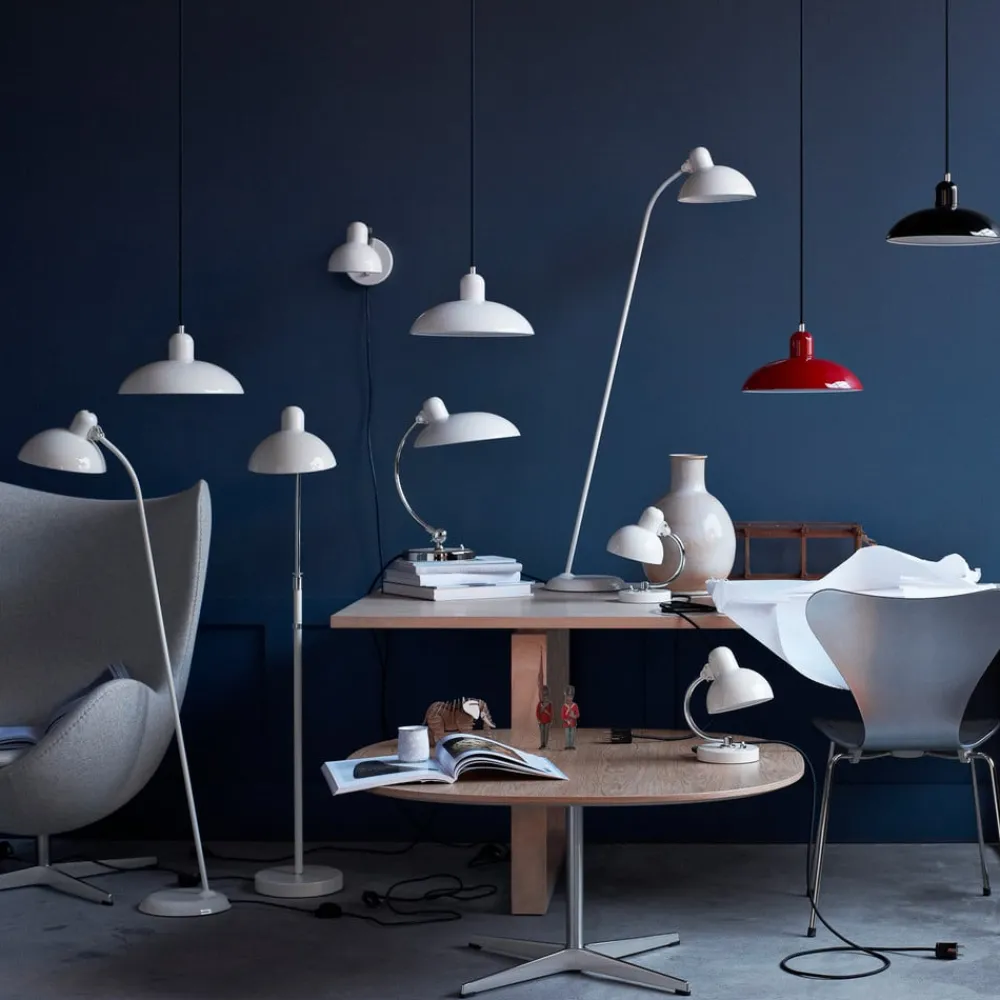 FRITZ HANSEN Gulvlamper > Kaiser Idell 6556-F, blank sort