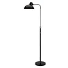 Gulvlamper ^ FRITZ HANSEN Kaiser Idell 6580 Luxus, blank sort