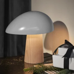 FRITZ HANSEN Bordlamper > Night Owl bordlampe, røghvid/ask