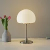 Bordlamper ^ Fabas Luce Gaia Big bordlampe med touchfunktion, hvid