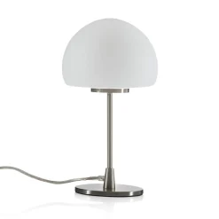 Bordlamper ^ Fabas Luce Gaia Big bordlampe med touchfunktion, hvid