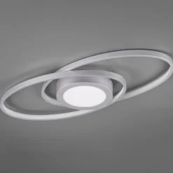 Reality Leuchten Loftlamper > Galaxy LED-loftlampe, kan dæmpes, titaniumfarvet