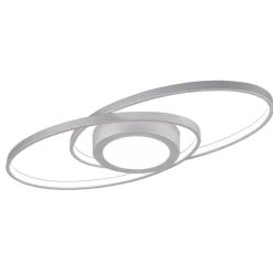 Reality Leuchten Loftlamper > Galaxy LED-loftlampe, kan dæmpes, titaniumfarvet