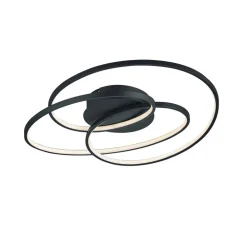 Trio Lighting Loftlamper|Loftlamper > Gale LED-loftlampe, 60 cm, mat sort