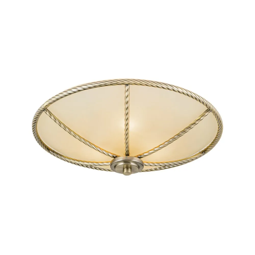 Loftlamper ^ ORION Galina loftlampe, cremefarvet, 42 cm