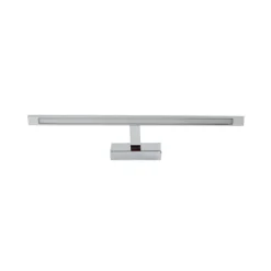 TK Lighting Væg- Og Spejllamper > Gallery LED-væglampe, kromfarvet, metalbredde 62 cm IP44