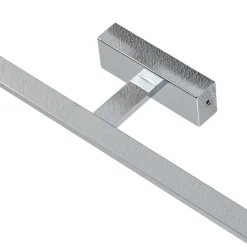 TK Lighting Væg- Og Spejllamper > Gallery LED-væglampe, kromfarvet, metalbredde 62 cm IP44