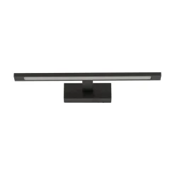 TK Lighting Væg- Og Spejllamper > Gallery LED-væglampe, sort, metalbredde 41,5 cm IP44