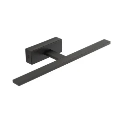 TK Lighting Væg- Og Spejllamper > Gallery LED-væglampe, sort, metalbredde 41,5 cm IP44