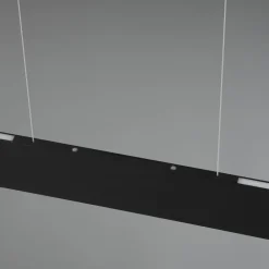 Arbejdsrum/Kontor|Pendellamper ^ Trio Lighting Galway hængelampe, mat sort, op/ned, CCT, metal