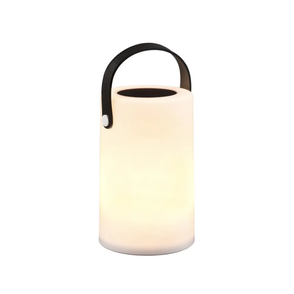 Reality Leuchten Solcellelamper > Garcia LED solcellebordlampe med RGBW-farveskift