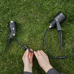 Markslöjd Udendørs Spot > Garden 24 LED-spot, sort, 3 watt