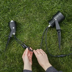 Markslöjd Udendørs Spot > Garden 24 LED-spot, sort, 6 watt