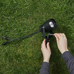 Markslöjd Udendørs Spot > Garden 24 LED-spot, sort, 6 watt