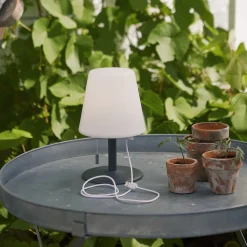 STAR TRADING Dekorationsbelysning|Terrassebelysning > Gardenlight Kreta LED-bordlampe m. batteri 26,5 cm