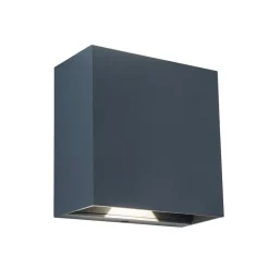 LUTEC Væglamper > Gemini Beams, IP54 up/down kantet 4.000 K antracit