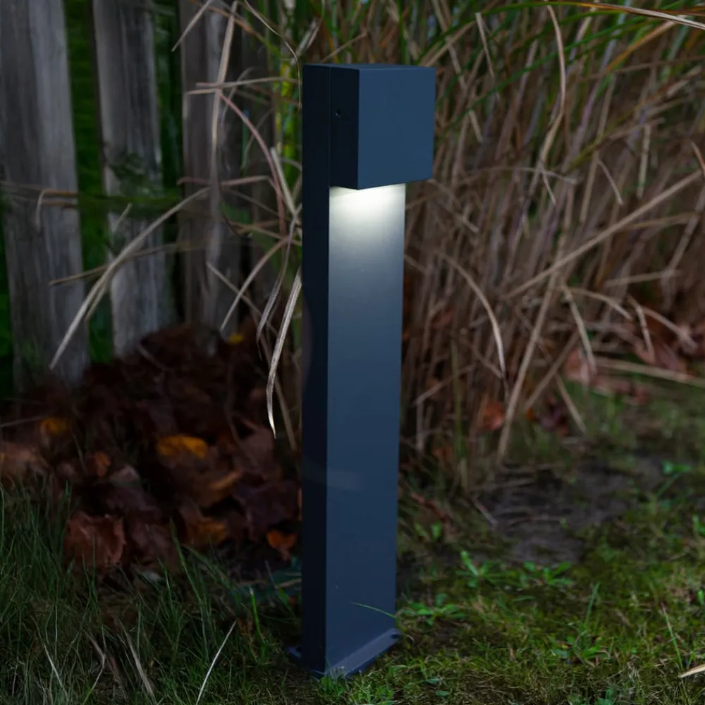 LUTEC Gadebelysning > Gemini FX LED-gadelampe, IP54, antracit