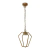 Moretti Luce Udendørs Pendellamper > Gemstone 3452 udendørs LED-hængelampe messing/opal