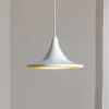 ROYALTECH Pendellamper > Genisy hængelampe, hvid, Ø 31 cm, metal, E27