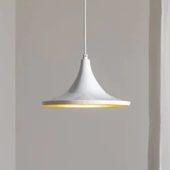 ROYALTECH Pendellamper > Genisy hængelampe, hvid, Ø 31 cm, metal, E27