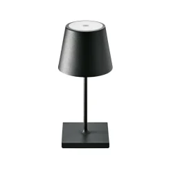 Dekorationsbelysning|Terrassebelysning ^ Sigor Genopladelig LED-bordlampe Nuindie mini, USB-C, sort, IP54, dæmpbar.