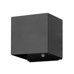 FH Lighting Væglampe Med Sensor > Genopladelig LED-væglampe Magnetics, sort, 120°, op/ned, sensor