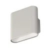 Væglampe Med Sensor ^ FH Lighting Genopladelig LED-væglampe Magnetics, sølv, op & ned, bredde 10 cm