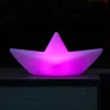 Goodnight Light Dekorationsbelysning|Terrassebelysning > Genopladeligt LED-lys BOAT-lampen, flydende, RGBW