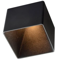 The Light Group Loftlamper|Indbygningsspots > GF design Blocky indbygningslampe IP54 sort 2.700 K