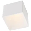 Loftlamper|Indbygningsspots ^ The Light Group GF design Blocky indbygningslampe IP54 hvid 2.700 K