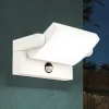 Væglampe Med Sensor|Udendørs Spot ^ ORION Ginger udendørs LED-væglampe med sensor hvid, IP54