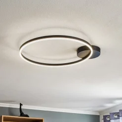 Fabas Luce Loftlamper|Loftlamper > Giotto LED-loftlampe, 1 lyskilde, sort
