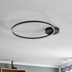 Fabas Luce Loftlamper|Loftlamper > Giotto LED-loftlampe, 1 lyskilde, sort
