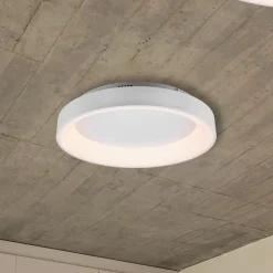 Trio Lighting Loftlamper > Girona LED-loftlampe med fjernbetjening, hvid