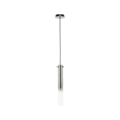 Brilliant Pendellamper > Glasini hængelampe, Ø 14,5 cm, røgfarvet grå, glas