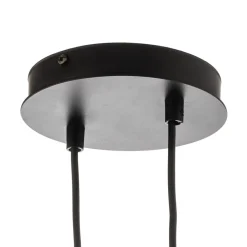 EMIBIG LIGHTING Pendellamper|Pendellamper > Glassy hængelampe, 8 lyskilder, sort, grafit, glas, E14