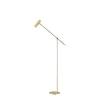 Gulvlamper ^ Globen Lighting Gulvlampe Hubble READ, messing mat 140 cm