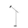 Gulvlamper ^ Globen Lighting Gulvlampe Hubble READ, sort, 140 cm