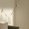 Gulvlamper ^ Globen Lighting Gulvlampe Hubble READ, beige, metal