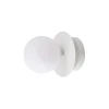 Væg- Og Spejllamper ^ Globen Lighting væglampe ART DECO, hvid/hvid, Ø 16 cm, IP44