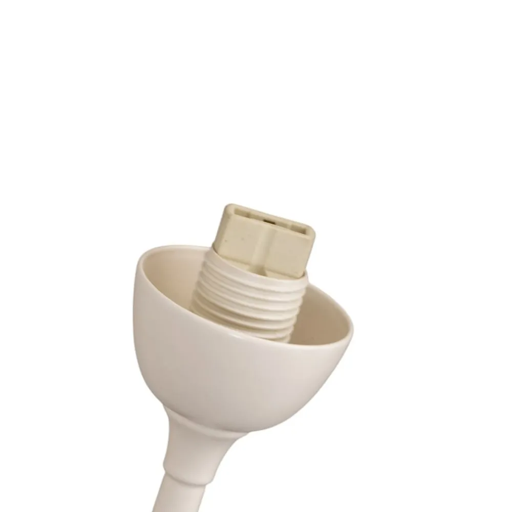 Jupiter Gulvlamper > Gloriosa gulvlampe, creme, glas, 9 lyskilder