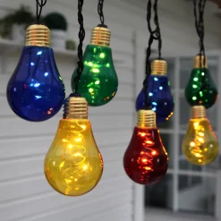 STAR TRADING Dekorationsbelysning > Glow LED-lyskæde med 10 kulørte lyskilder
