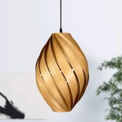 Gofurnit Bæredygtige Lamper > Ardere pendellampe kirsebærtræ højde 45cm